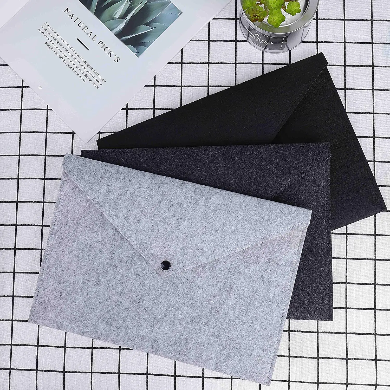 Hot sales factory price ecological felt laptop sleeve pouch