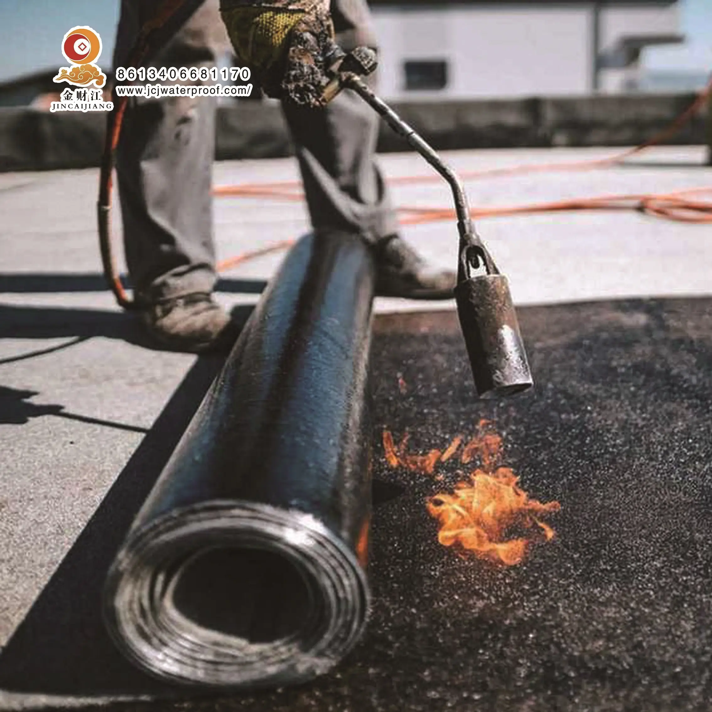 2mm 3mm 4mm Torch on applied SBS/APP Modified Bitumen asphalt waterproof membrane