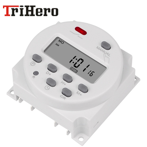 CN101A TH615 12V/24V/110V/220V Singolo e doppio conto alla rovescia micro tempo di ciclo interruttore di controllo di controllo del timer secondi controllo 16A - Product Image 1