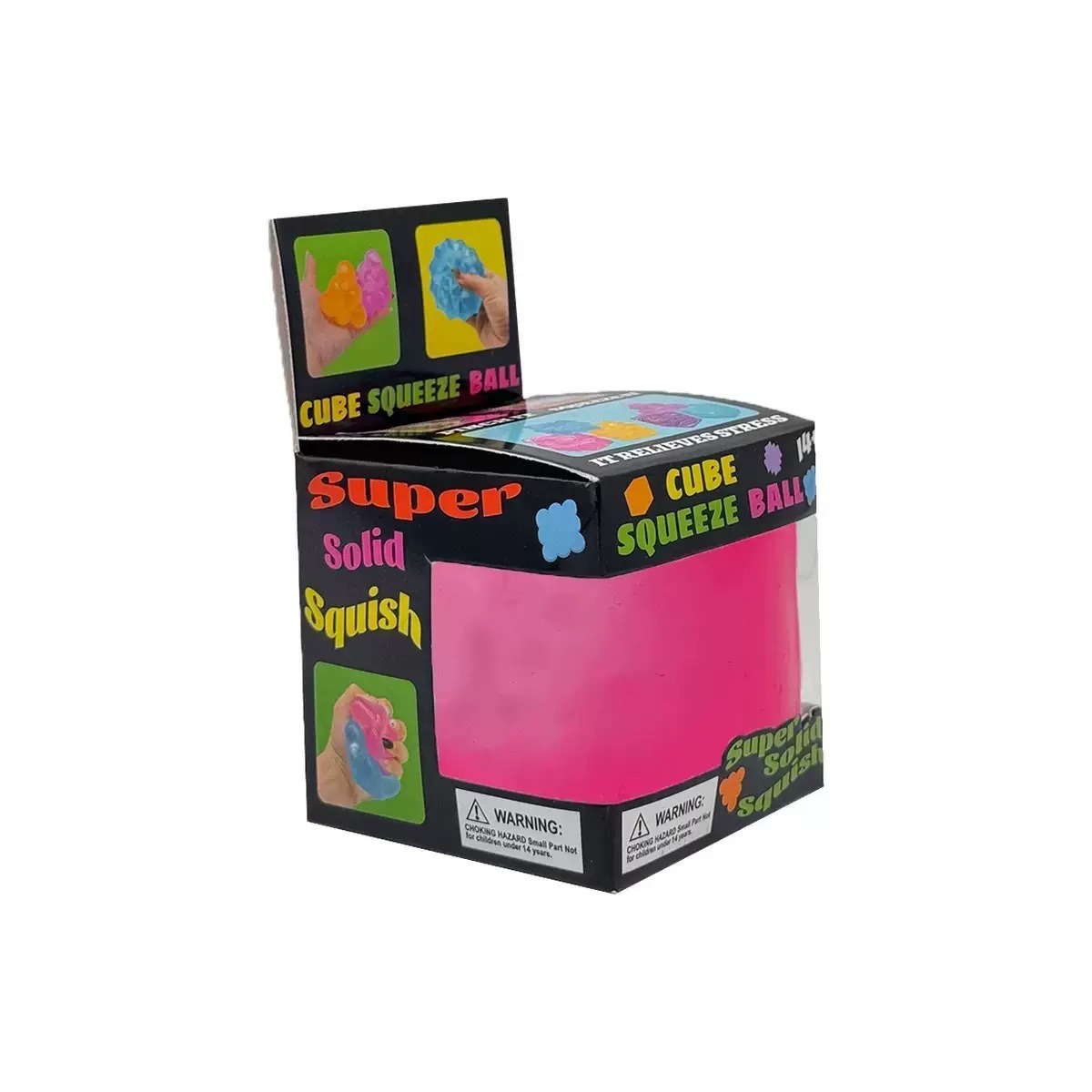 7 Solid color ice cube 5.5cm boxed powder