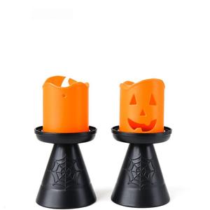 Joylit Hot Bán Halloween bí ngô đèn lồng trang trí LED nến đèn Halloween Đảng đạo cụ - Product Image 5