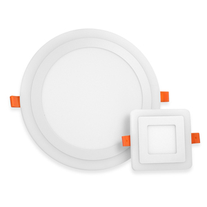 แผงไฟ LED กลม/สี่เหลี่ยมแบบคู่3 + 3W / 6 + 3W/12 + 4W/18 + 6W - Product Image 2