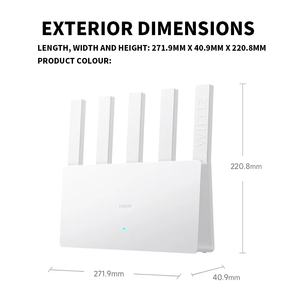Xiaomi MijiaルーターBE5000 5Gルーターメッシュグループ2.4GHz 5GHz MLOデュアルバンドとMi App Homeネットワークファイバー互換性
