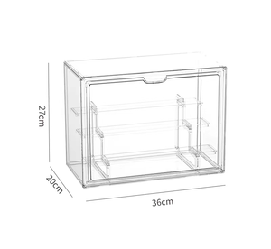 Home Organizer Plastic PET Acrylic Transparent <strong>Toy</strong> Figure Statues Display Container Storage <strong>Box</strong> - Product Image 5