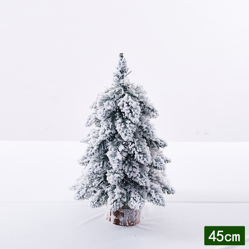 Arbre en velours pointu de 45 cm