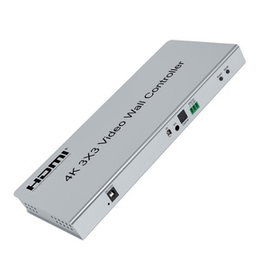 4K 3x3 HD Video Splicer Controller 1-Way <strong>Input</strong> 9-Way <strong>Output</strong> <strong>Splitters</strong> Converters High Definition Television Splicing