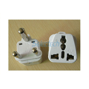 3 Pin Universal Uk/<strong>us</strong>/eu/au to Small South Africa <strong>Plug</strong> India Travel Converter Adaptor Ac Power Multi Outlet Adapter Socket - Product Image 5