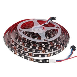 แถบไฟ LED Ws2815 5ม. Smd5050, แถบไฟ LED 12V แถบ Ws2812B RGB สามารถระบุที่อยู่ได้ Ip67 5V แถบไฟ LED อัจฉริยะสำหรับทีวี - Product Image 1