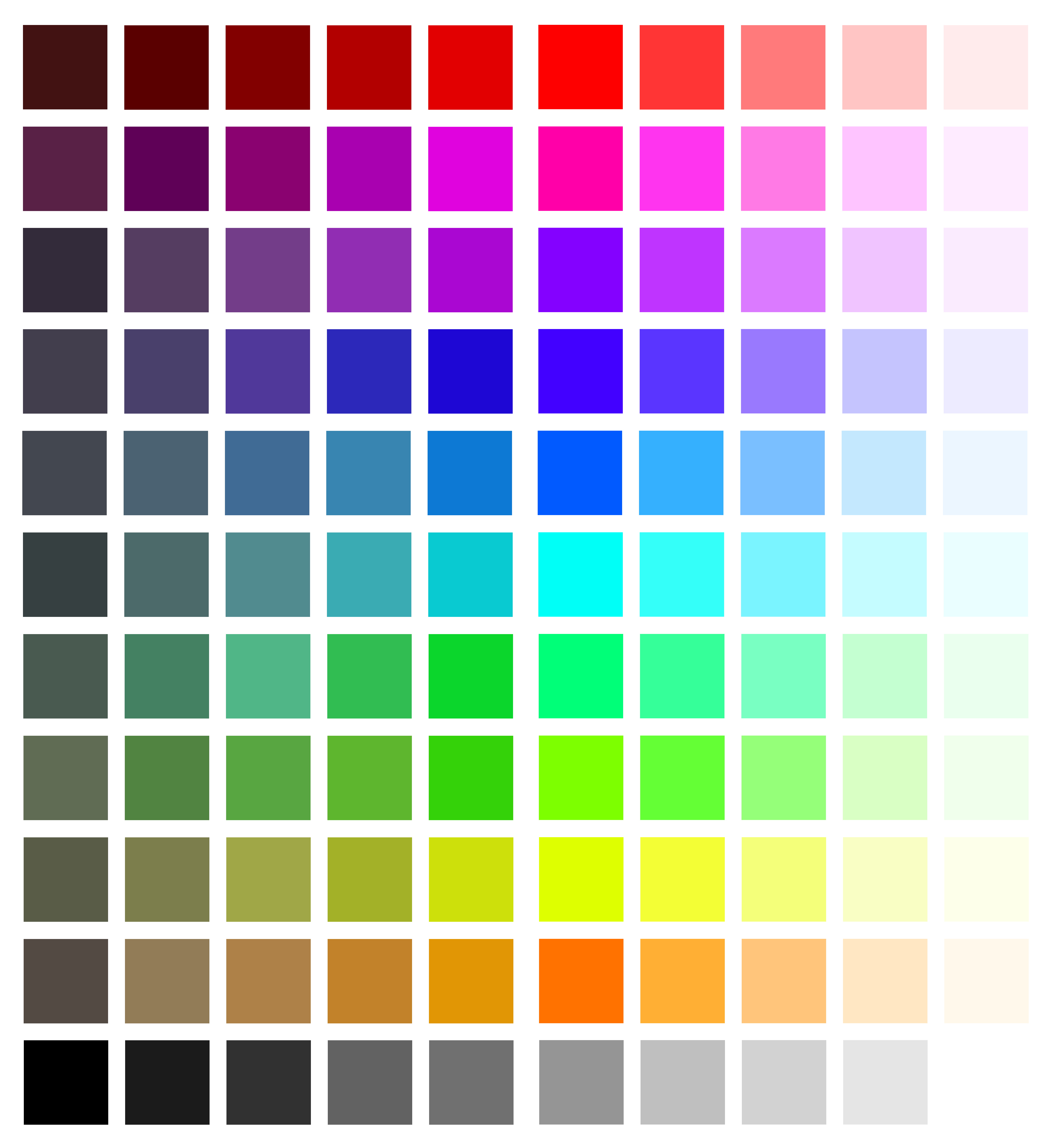 Couleur personnalisée