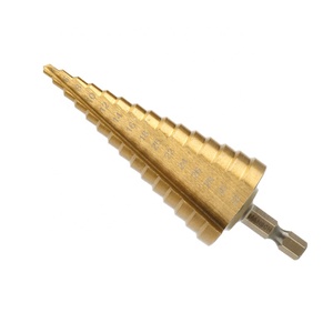 高速钢直槽三角柄台阶锥形钻头 - Product Image 5