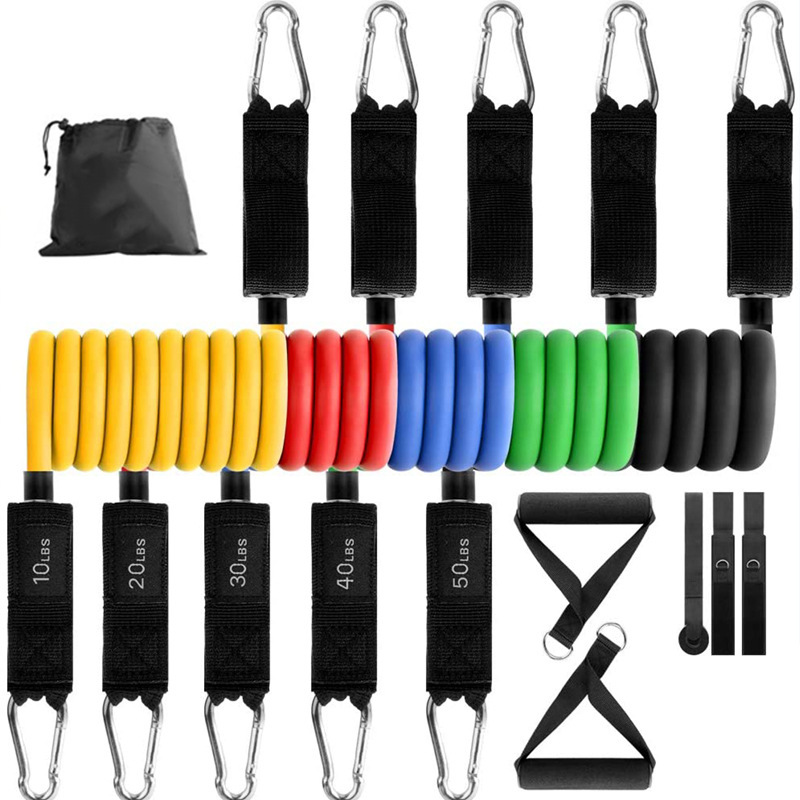 Yellow red blue green black