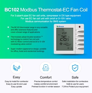Large Capacity <strong>Temperature</strong> <strong>Controller</strong> 220v Outdoor Floating Thermostat <strong>Modbus</strong> - Product Image 2