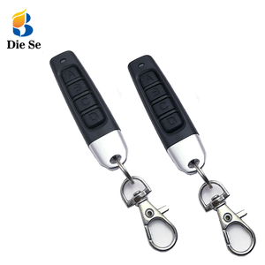 Telecomando universale con codice Clone Wireless a 4 pulsanti in metallo 433.92 compatibile con cloni a codice fisso