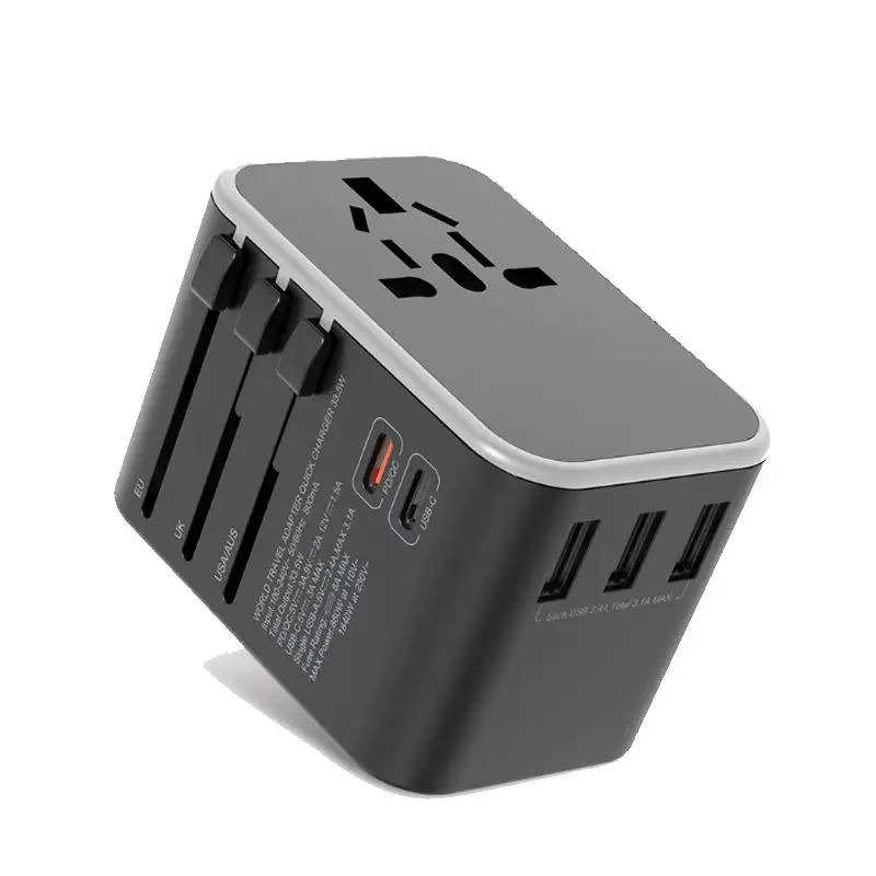 Cargador de pared doble tipo C para teléfono móvil, adaptador de carga USB para viajes, 2 W, 30W, PD, al por mayor