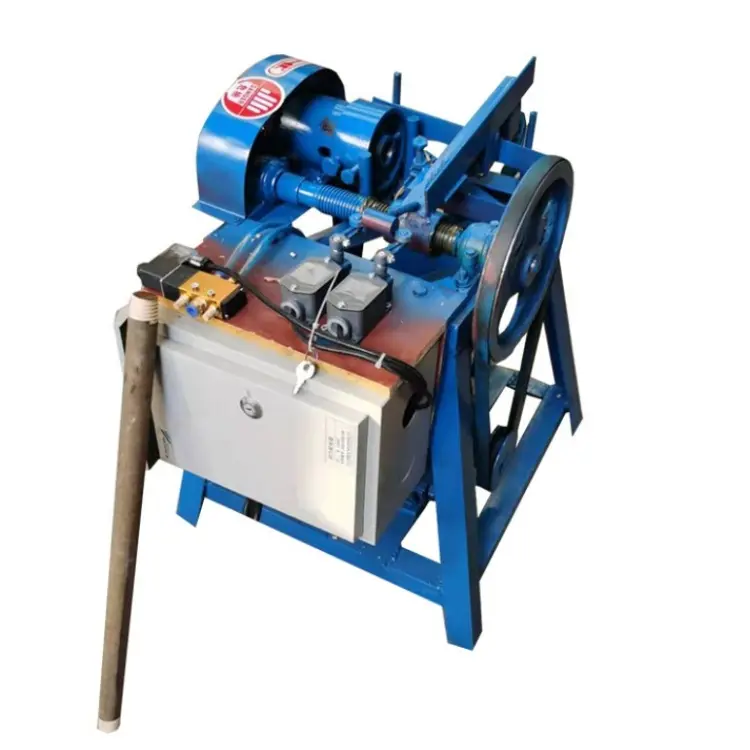 Máquina laminadora de hilo con mango de palo de escoba para tornillo de madera