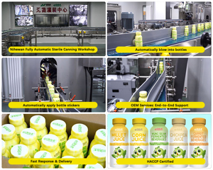 Botol/kotak/cangkir curah siap minum minuman gandum alami jus susu Millet lemak rendah organik - Product Image 4