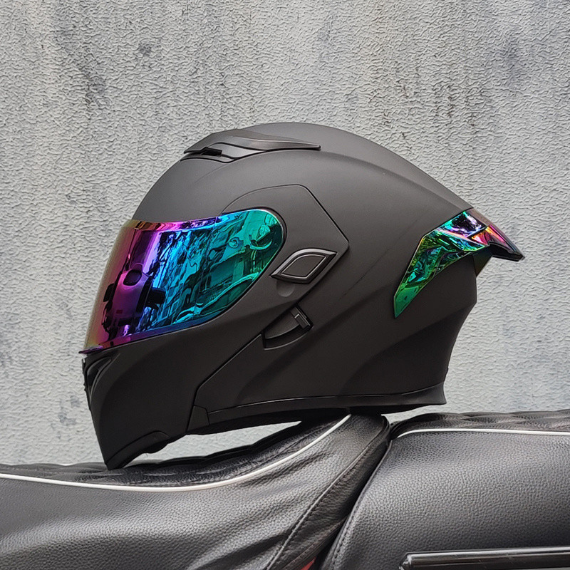 Matte Black + Colorful Lens + Colorful Tail