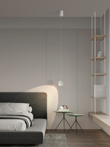 İtalyan minimalist yatak odası başucu küçük avize bar restoran lamba İskandinav oturma odası led model odası avize