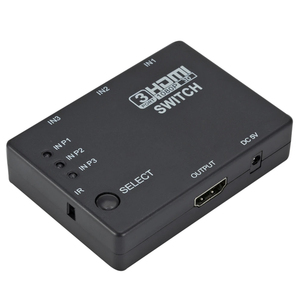 Conmutador HDMI de alta calidad 3 en 1, 3 puertos, caja de concentrador, interruptor automático 1080p HD 1,4 con control remoto para proyector de DVD HDTV XBOX360 - Product Image 2