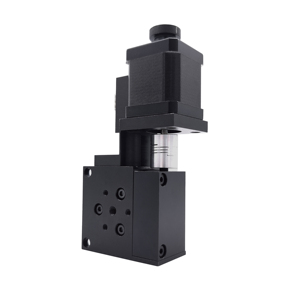 LDTDH-60WS 220V Độ chính xác cao Worm Gear vòng bi quang học cụ cơ giới giai đoạn quay tùy chỉnh giai đoạn quay kim loại - Product Image 2