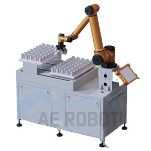 Braccio robotico intelligente con carico di 10kg per macchine utensili CNC/tornio CNC tending cobot arm up and down solution - Product Image 2