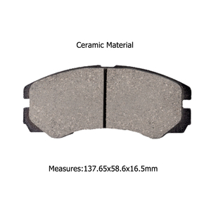 D579-7459 Front Brake Pads for Isuzu Axiom UP/Begin/Bighorn Trooper UBS/Mu Wizard UCS/Rodeo UEB/VehiCross UGS - Product Image 2