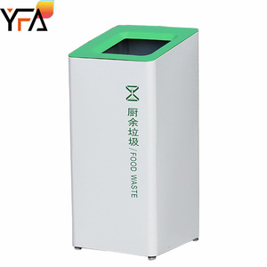 Botes de basura de excelente calidad para uso en exteriores, contenedor de reciclaje de 3 compartimentos, bote de basura de pie fácil de montar de gran capacidad - Product Image 5