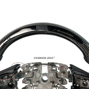 Gerçek karbon Fiber destek özelleştirme kullanarak Pontiac <span class=keywords><strong>G8</strong></span>/Holden Caprice ex-fabrika fiyat için LED ile araç direksiyon - Product Image 3