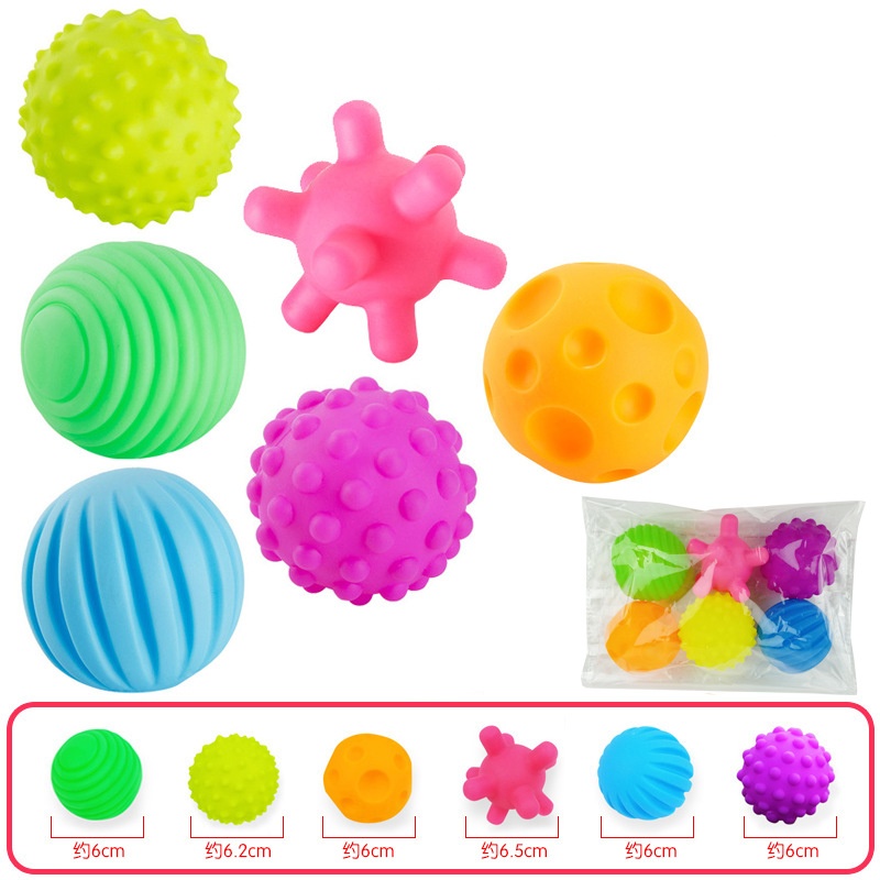 6 Color Balls(opp bag)