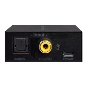 Convertidor de audio digital a analógico DAC Convertidor digital óptico a analógico L/R RCA Toslink Óptico A Adaptador Jack de 3,5mm - Product Image 4
