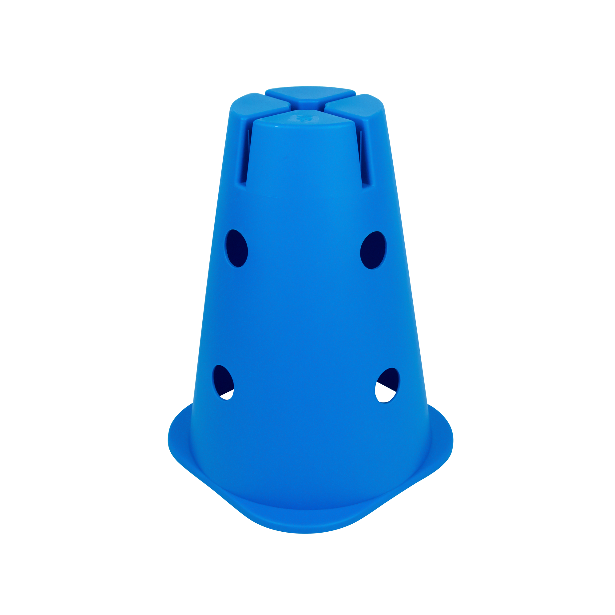 Tonneau conique bleu 24*24*33cm