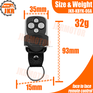 Industrielle Verwendung 315MHz Rolling Gate Fernbedienung mit Code Cloning & Flip Cover Key Fob Backup Control Funktion - Product Image 6
