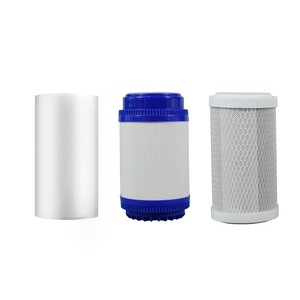 Wholesales 2.5&quot;x5&quot; Activated Carbon CTO Block Water <strong>Filter</strong> PP and Carbon Fiber <strong>UDF</strong> <strong>GAC</strong> <strong>Filter</strong> element Cartridge for Replacement - Product Image 4