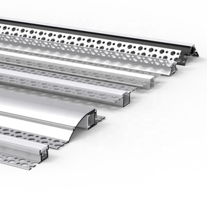 Led şerit kanal alçı gömme montaj alçıpan Led alüminyum profil tavan duvar profili alüminyum Led - Product Image 1