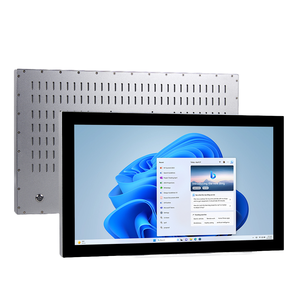 15 pollici IPS pannello Desktop Computer PC Monitor LED retroilluminazione a tocco piatto/caratteristiche di gioco non Touch include altoparlante uso industriale - Product Image 4