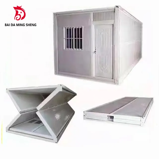 Foldable Insulation Expandable Home Prefab Shipping Folded Sale Houses Prefabricated Cheap China Living Prices Folding Container