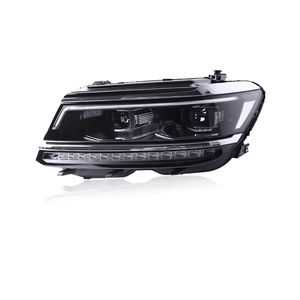 SJC AutoสําหรับVW Tiguan 2017-2021 ไฟหน้าFull LEDไฟหน้าคู่รถอุปกรณ์เสริมสําหรับVolkswagen