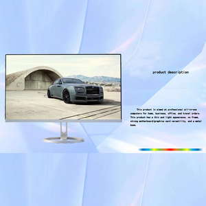 24インチフレームレスCPU 15プロセッサオフィス編集すべて1台のデスクトップコンピュータPC - Product Image 5