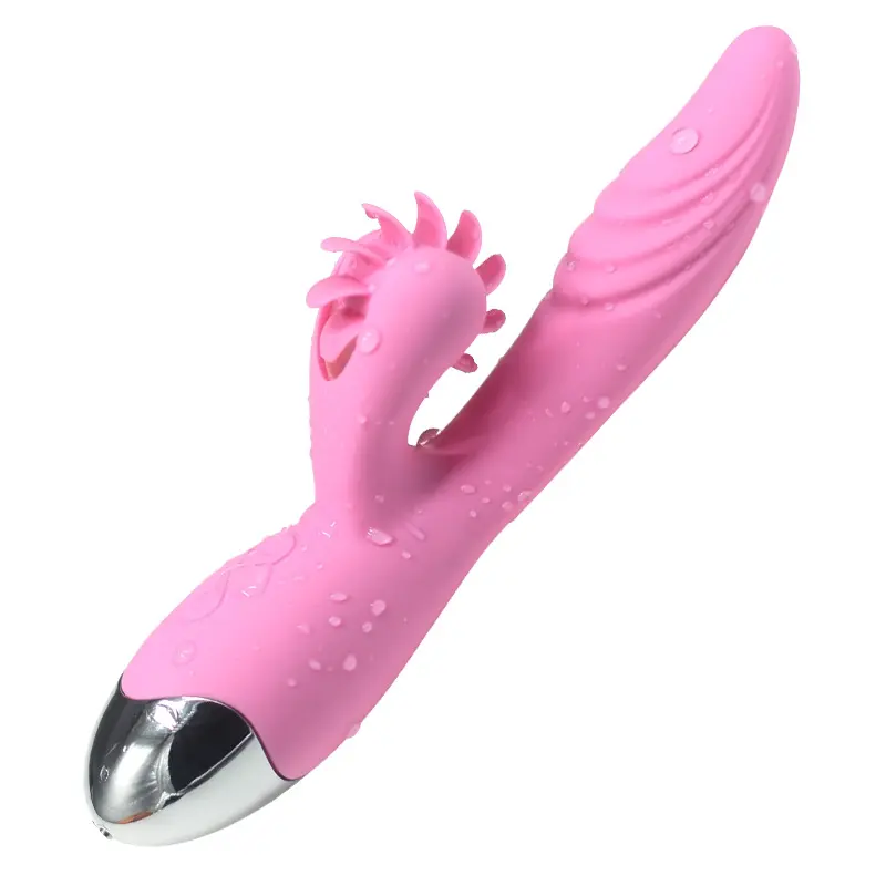 360 Rotating Thrusting Heating 7 Frequency Vibration Wand Sex Vibrator G-spot Sucking Tongue Massager Vagina Thruster Toy Bullet