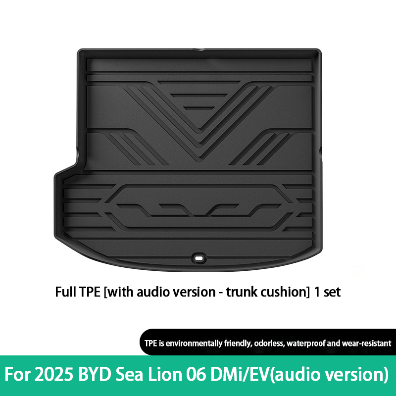 Tapis de coffre pour BYD Sealion 6 EV/DM-i 2025 avec haut-parleurs