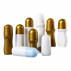 Wholesale Empty 60ml <strong>80ml</strong> 100ml HDPE Plastic Roller <strong>Roll</strong>-<strong>On</strong> <strong>Bottles</strong> for Deodorant Cream Liquid Screen Printing Empty Features - Product Image 1