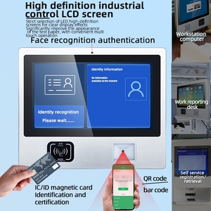 Zhichun tất cả trong một POS <span class=keywords><strong>PC</strong></span> Win dows 13.3 inch 8GB tự thanh toán kiosk tự động Máy thanh toán tự động máy tính cảm ứng Bảng điều chỉnh <span class=keywords><strong>PC</strong></span> - Product Image 5