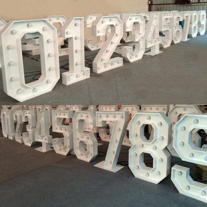 Các Nhà Cung Cấp Cho Thuê Từ 0 Đến 9 Số Chữ Cái Marquee LED Nhà Sản Xuất Tiệc Tùng Chữ Cái Marquee Khổng Lồ RGB - Product Image 6