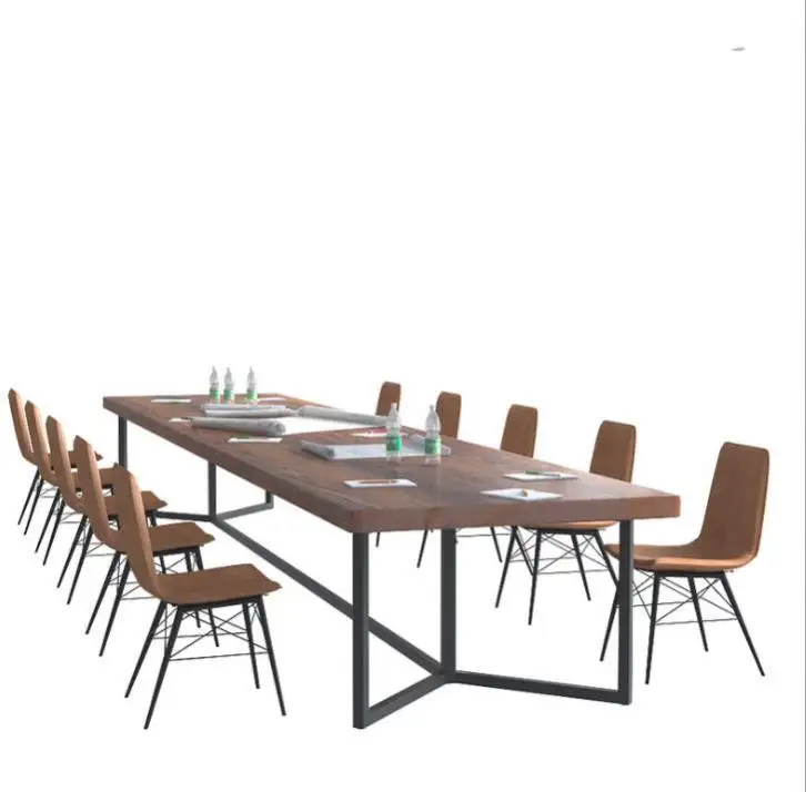 Çin tarzı uzun ahşap yemek masası seti maç 12 sandalyeler masif ahşap malzeme yemek masası ve sandalye