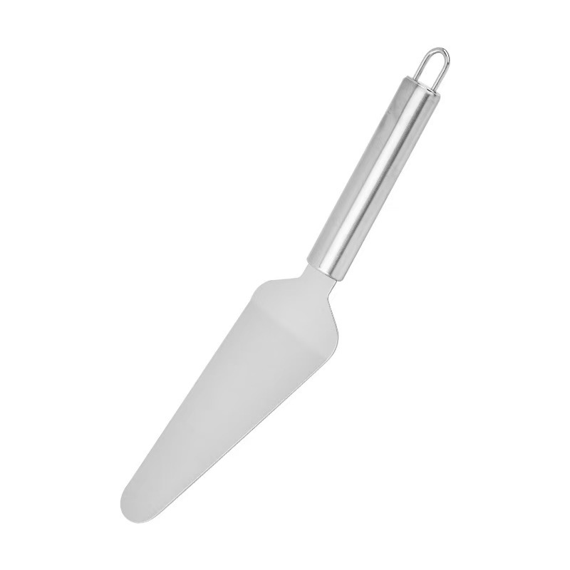 Espátula para pizza de acero inoxidable blanco