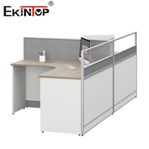 Ekintop Modern Kantoormeubilair Op Maat Gemaakt Modulair Personeel Commercieel Meubilair Werkstation Hokje Kantoor Werkstations Bureau - Product Image 2