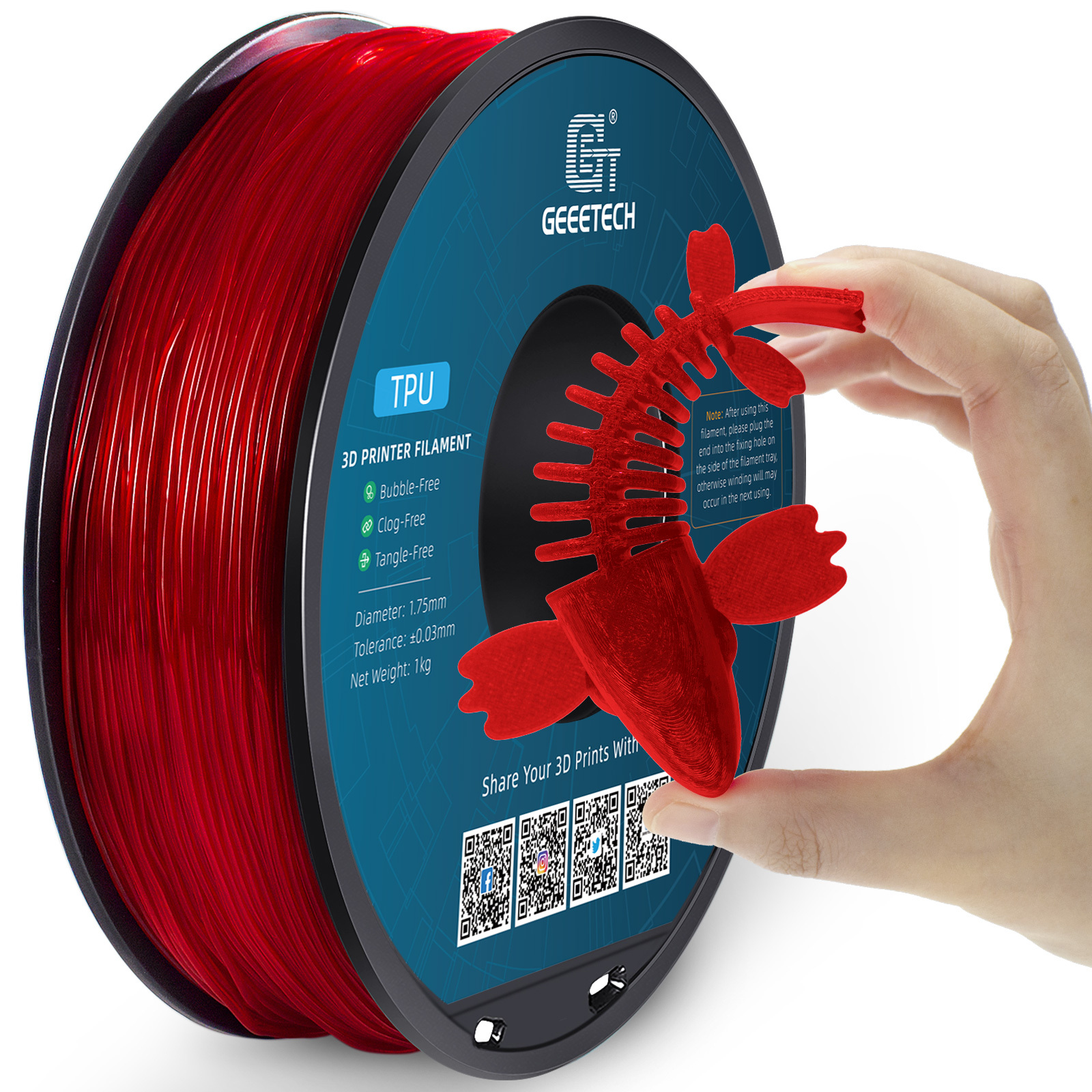 Transparent Red