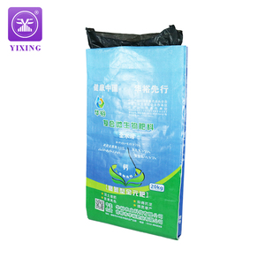 Organik gübre çantası için 10kg 20kg <span class=keywords><strong>30kg</strong></span> 40kg özel % gübre torbaları geri dönüştürülebilir Pp dokuma çantalar