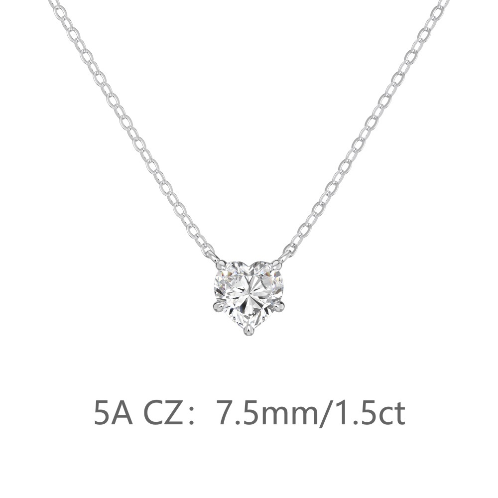 Silver 7.5mm-DY191707-S-W-WH