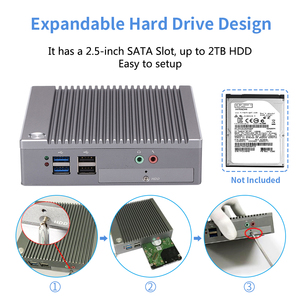 Barebone <strong>Linux</strong> <strong>Embedded</strong> Micro Computer <strong>In</strong>-tel Ce-leron N2840 N2940 2 Lan Quad Core Fanless Cheapest Mini Pc